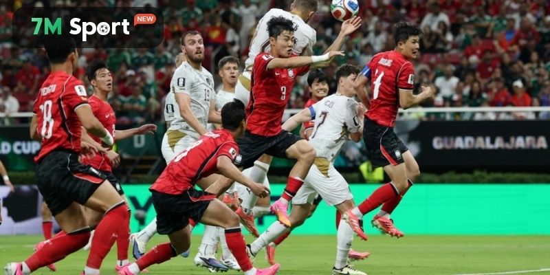 Sức mạnh và phong độ của Mexico vs Hàn Quốc