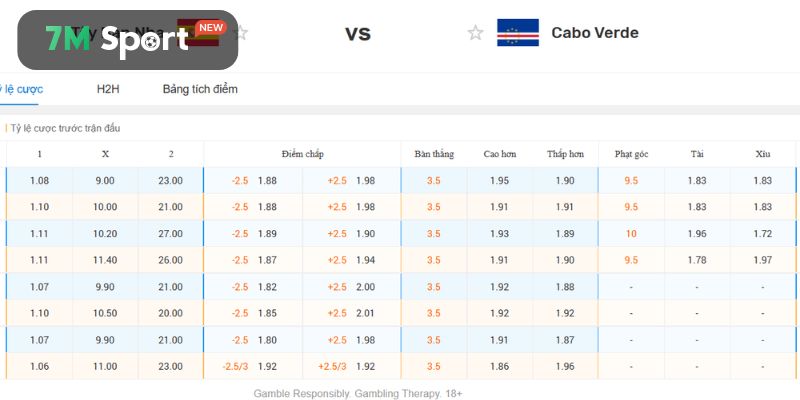 Góc nhìn chuyên gia soi kèo trận Tây Ban Nha vs Cape Verde