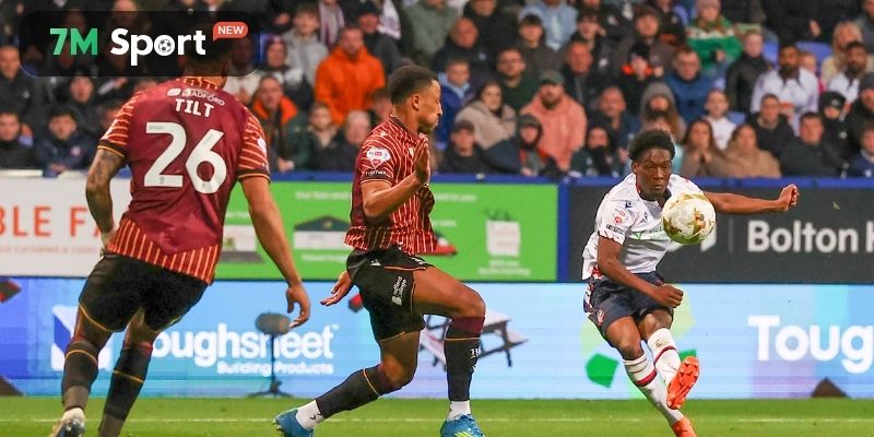 Phong độ trực quan của Bradford City vs Burnley